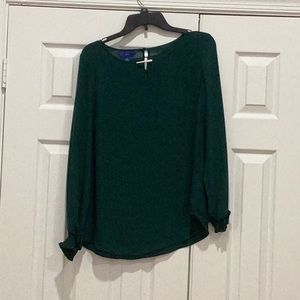 Emerald blouse